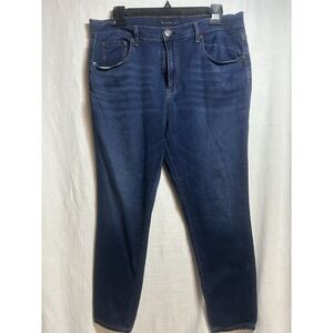 Aeropostale Women's High Rise Dark Blue Jeggings Size 16 Short